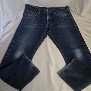 Levi's 511 Blue Denim Jeans 38 x 32